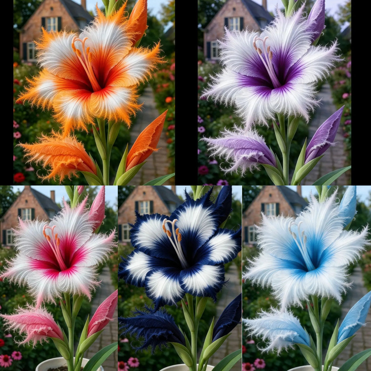Ritka, tollas szĂ©lƱ liliomhagymĂĄk â lenyƱgözĆ rĂłzsaszĂn Ă©s fehĂ©r virĂĄgok, könnyen termeszthetĆ