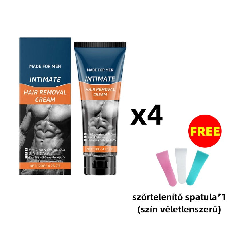 Kíméletes szőrtelenítő krém férfiaknak – irritációmentes