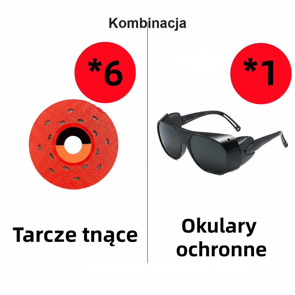 ⚙️Tarcza do cięcia płyt skalnych do szlifierki kątowej