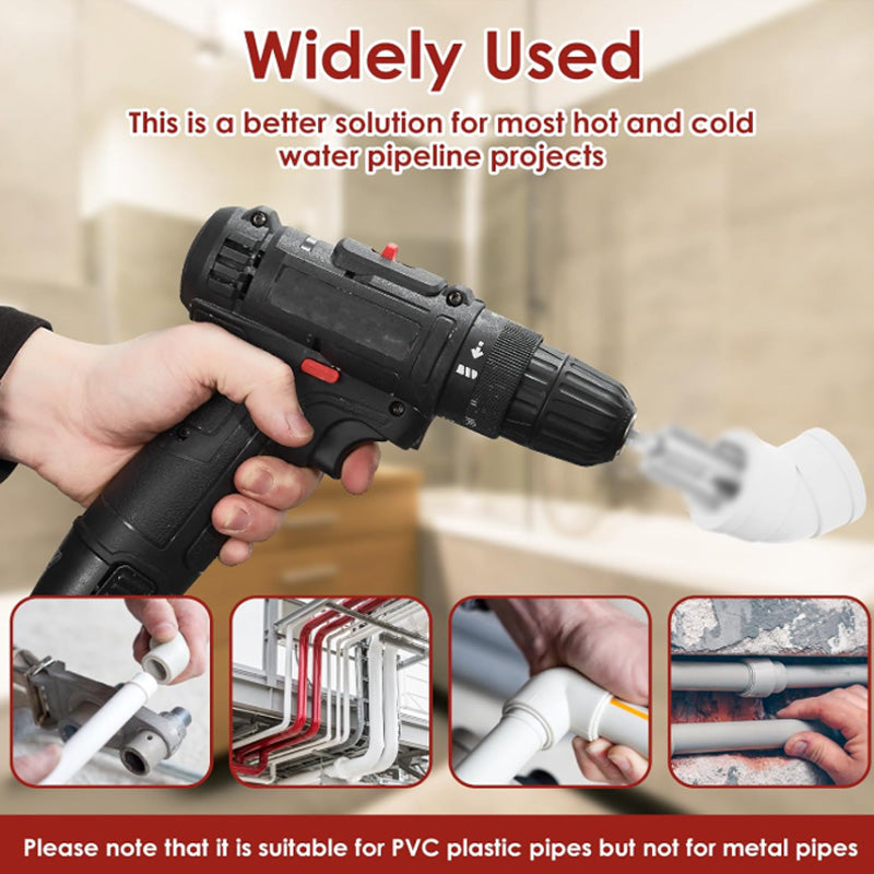 🔩✨Narzędzie do gwintowania wewnętrznego i zewnętrznego rur PCV🔥