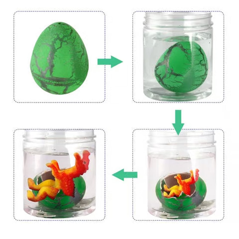 ✨ Kikelt és növekvő dinoszaurusz tojások - varázslatos húsvéti móka gyerekeknek 🐣🦖💫