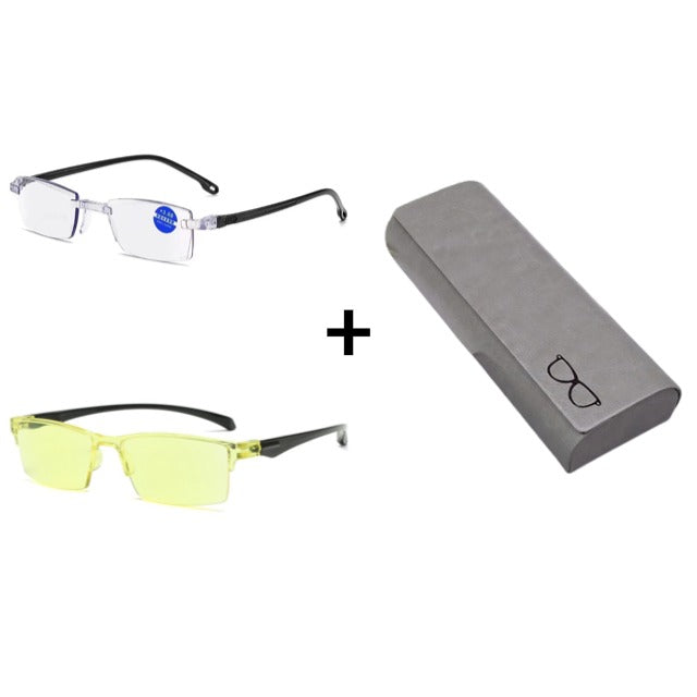 🔥1+1 ingyenes🔍👀 Közelre és távolra is éles látás | Öntérfókuszú olvasószemüveg👓