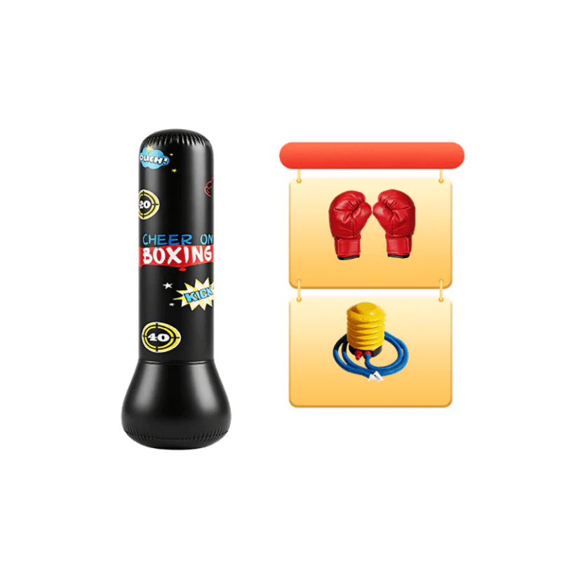 🥊 Felfújható bokszzsák gyermekekhez