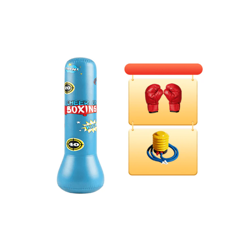 🥊 Felfújható bokszzsák gyermekekhez