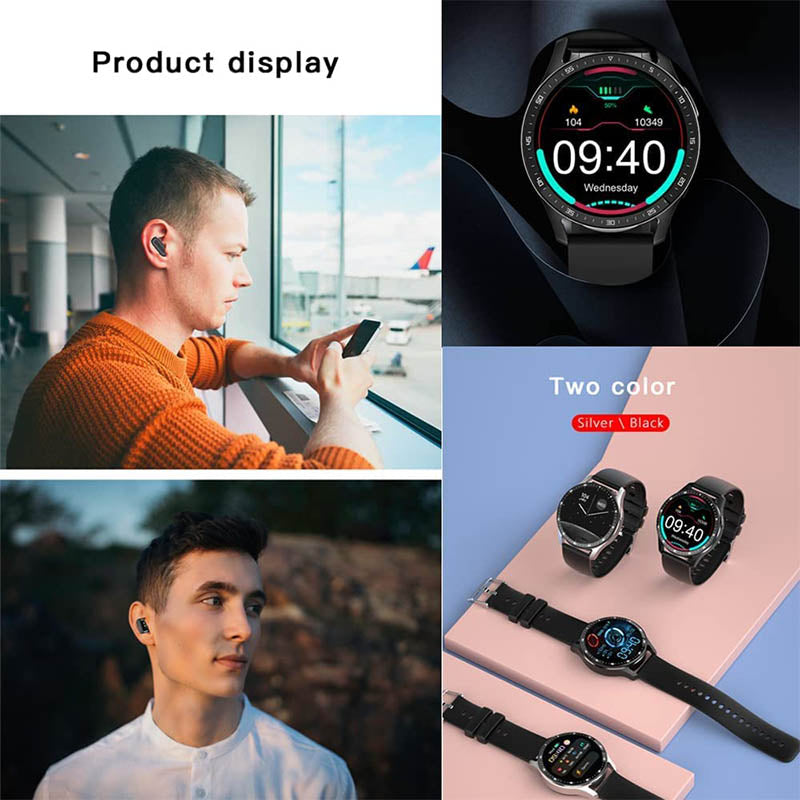 SMARTWATCH 2 W 1 ZE SŁUCHAWKAMI