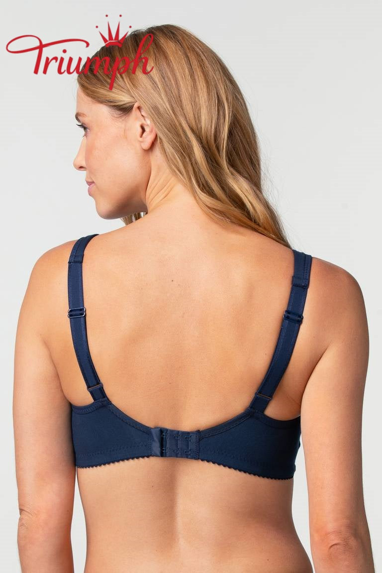 Triumph® 4 darabos szett 🥰 Tiszta pamut hímzett melltartók — Különböző színekben és méretekben kapható