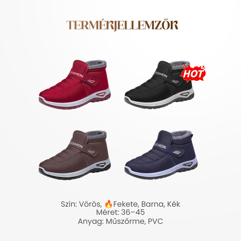 💫 Új termékek 50% OFF korlátozott ideig 🔥 Unisex, gyapjúval bélelt téli hócsizmák