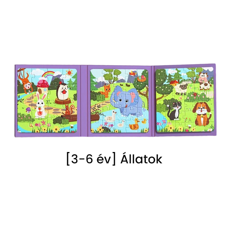 🎅 Korlátozott ideig 45% kedvezménnyel 🎁 Mágneses építőkönyv gyerekeknek 🧩👶💕