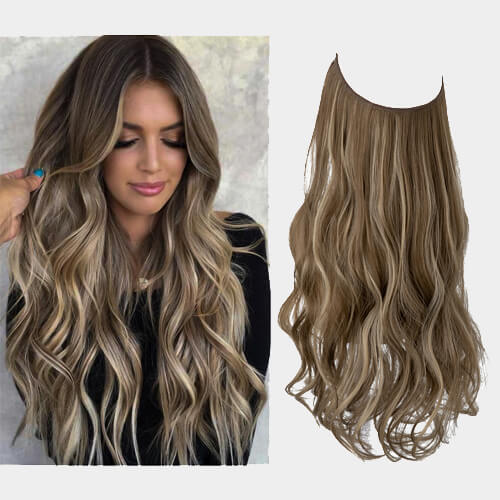 💇‍♀️Kiváló minőségű Halo hajhosszabbítások