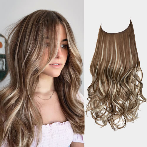 💇‍♀️Kiváló minőségű Halo hajhosszabbítások