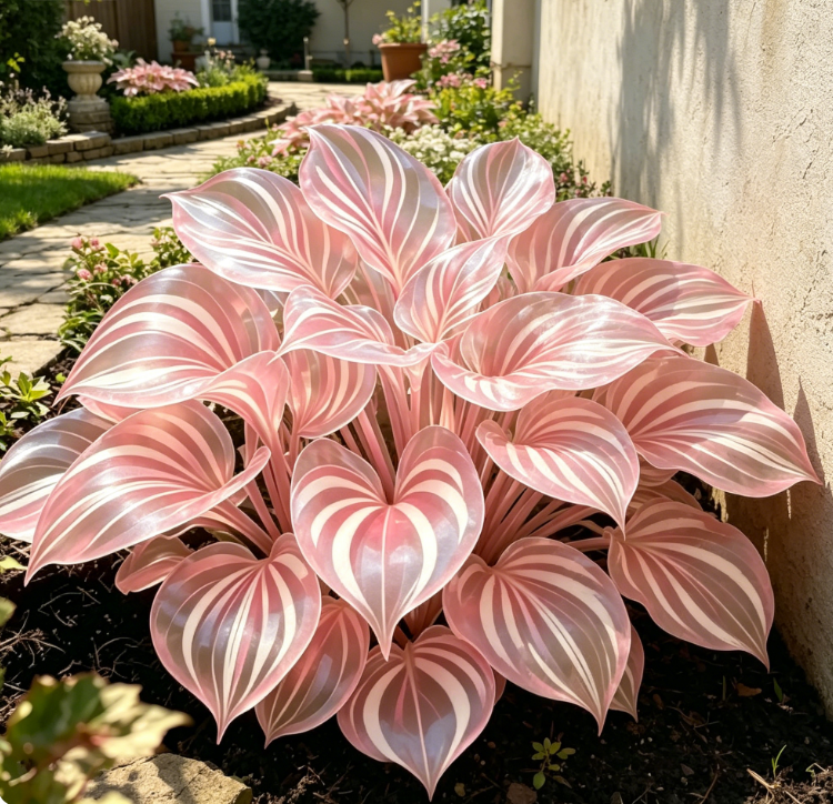 💎 Ritka, többszínű, opál hosta 🌿 Lenyűgöző lombozat, amely egész szezonban csillog
