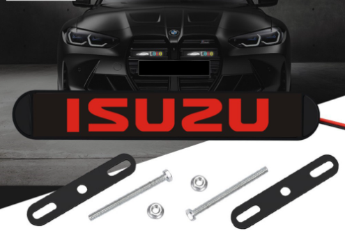 Gorąca wyprzedaż ✨50% zniżki ✨Stylowa, klimatyczna lampa LED z logo na środkową osłonę chłodnicy samochodu