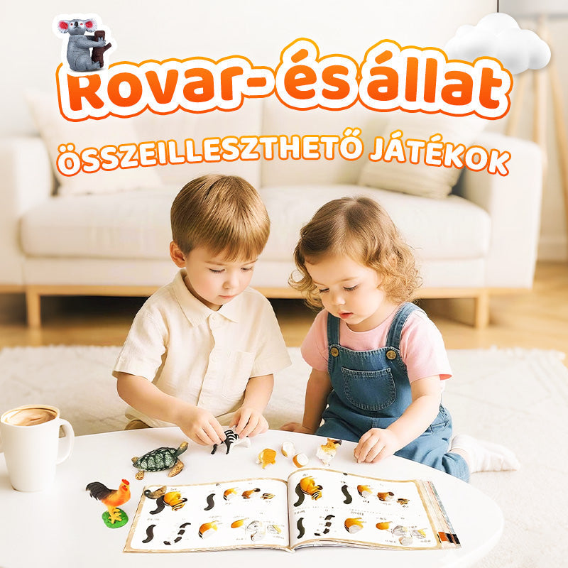 🪲Rovar- és állatszerelő játékok gyerekeknek