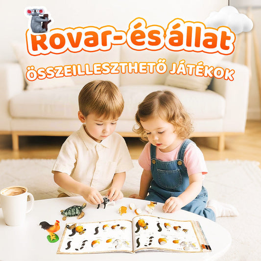 🪲Rovar- és állatszerelő játékok gyerekeknek
