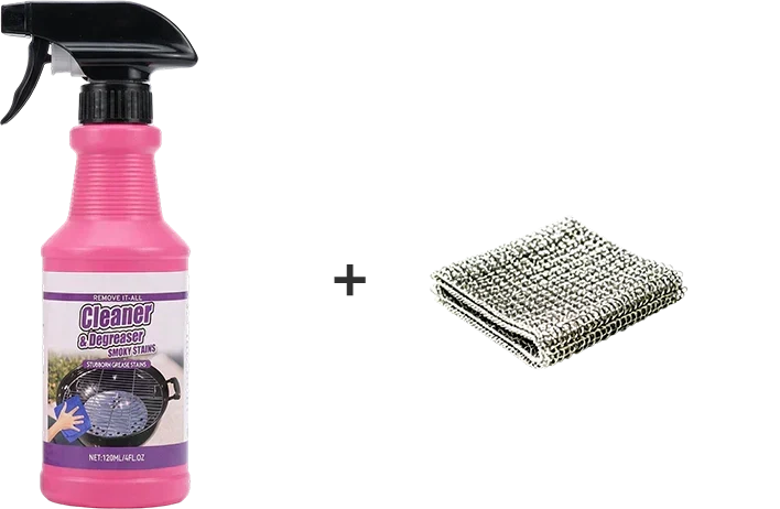 🔥2+1 ingyen🔥Gyorsan ható, nagy teljesítményű grillzsír-eltávolító spray🍢💦
