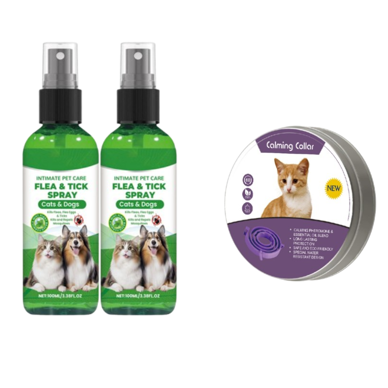 🐶🐱 Természetes bolha- és kullancsirtó spray kutyáknak és macskáknak