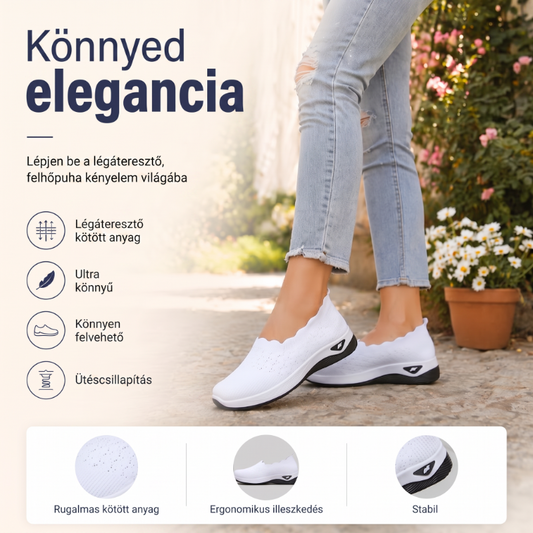 🌬️ Könnyű lélegző női sétálócipő egész napos kényelemhez