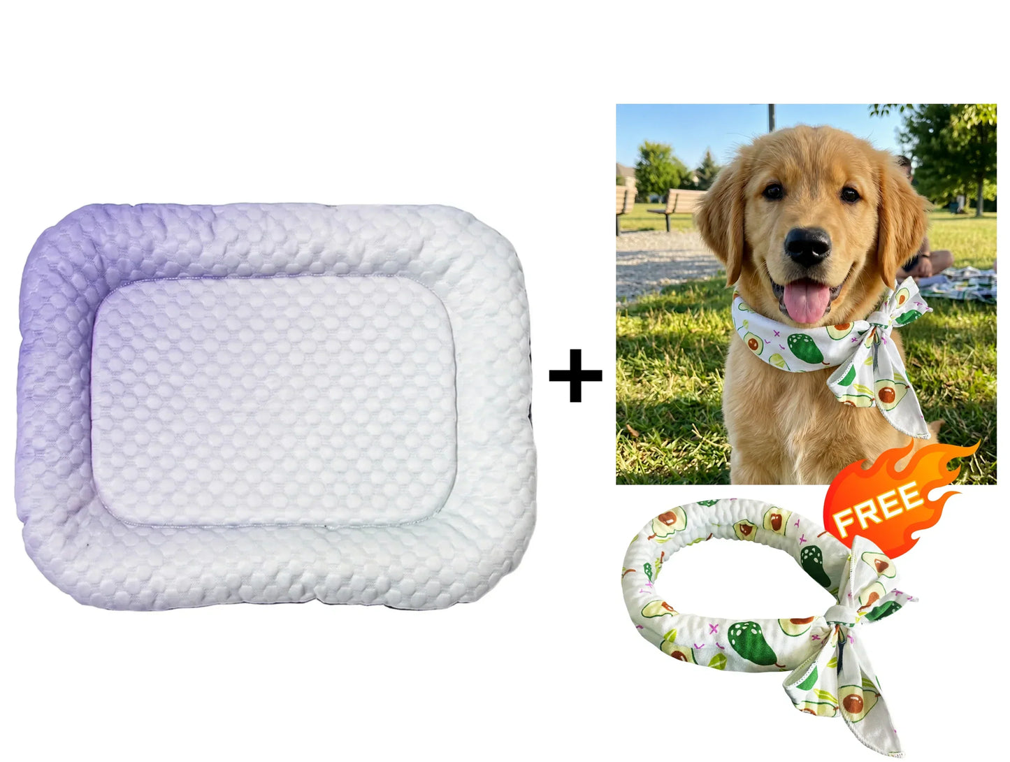 🐶💕 Hűsítő gél alátét kutyáknak és macskáknak – Azonnali lehűlés, kényeztető pihenés és huzatmentes biztonság 🐾❄️