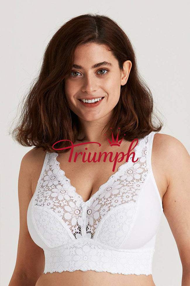 Triumph - 3 szt. (85A-105F) 💝 Wygodny biustonosz bez fiszbin