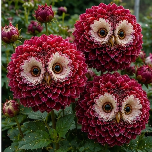 ✨ Varázslatos növények 🦉 Ismerd meg a bagolyszemű dália hagymáit
