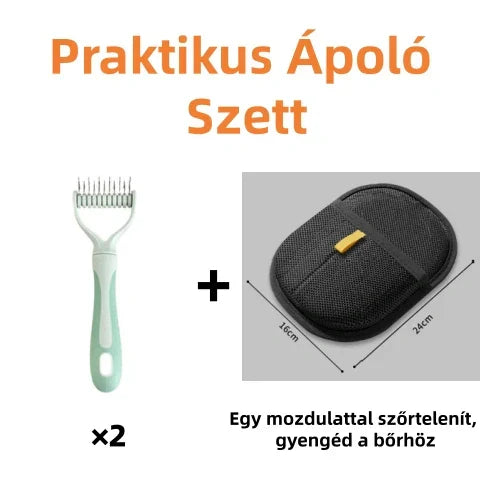 🐾 Kétoldalas állatfésű – gyors és hatékony! ✨