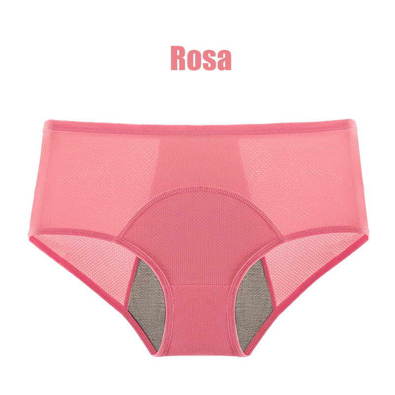 (L-8XL)🌸Kup 2, a 1 dostaniesz gratis🔥Damska bielizna z wysokim stanem i zabezpieczeniem przed przeciekaniem👙