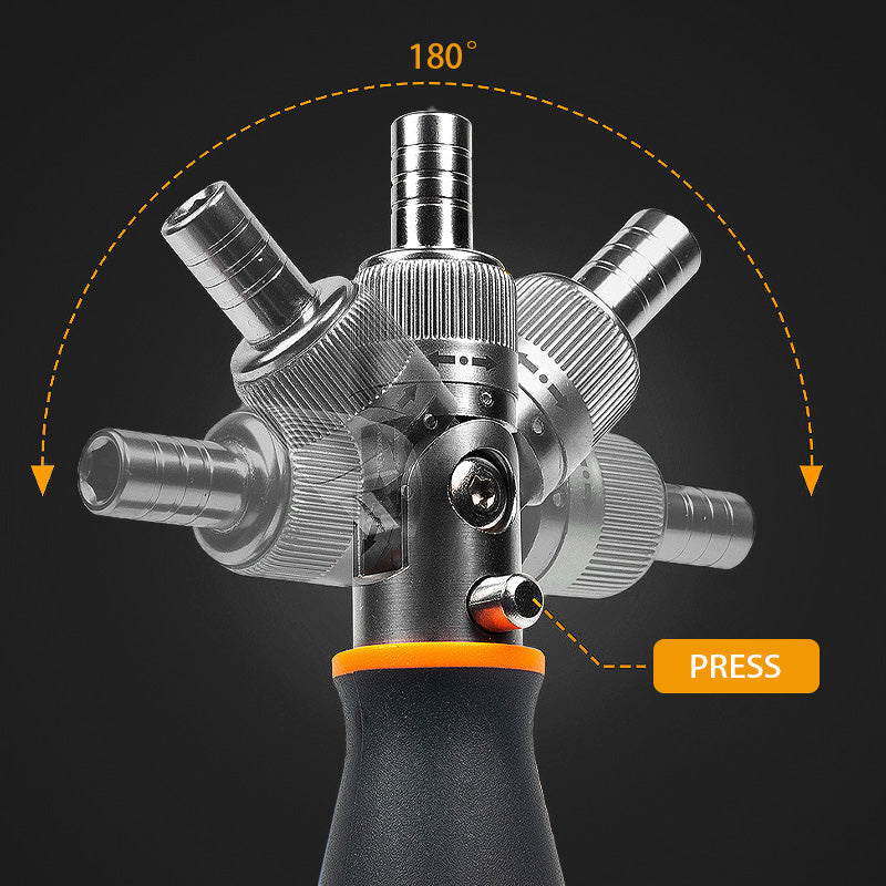 ⚙️Zestaw wkrętaków grzechotkowych wielofunkcyjnych