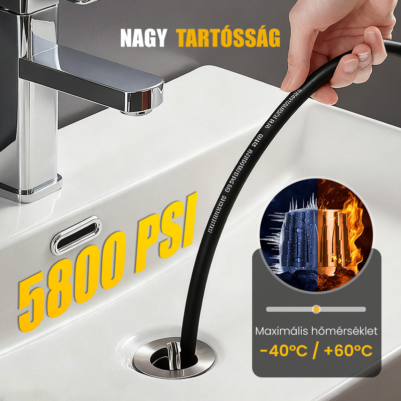 🔧 Csőtisztító készlet