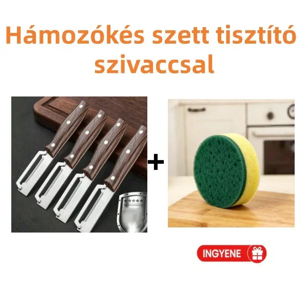 🔥1+1 ingyen🔪Többfunkciós konyhai hámozó - rozsdamentes acél