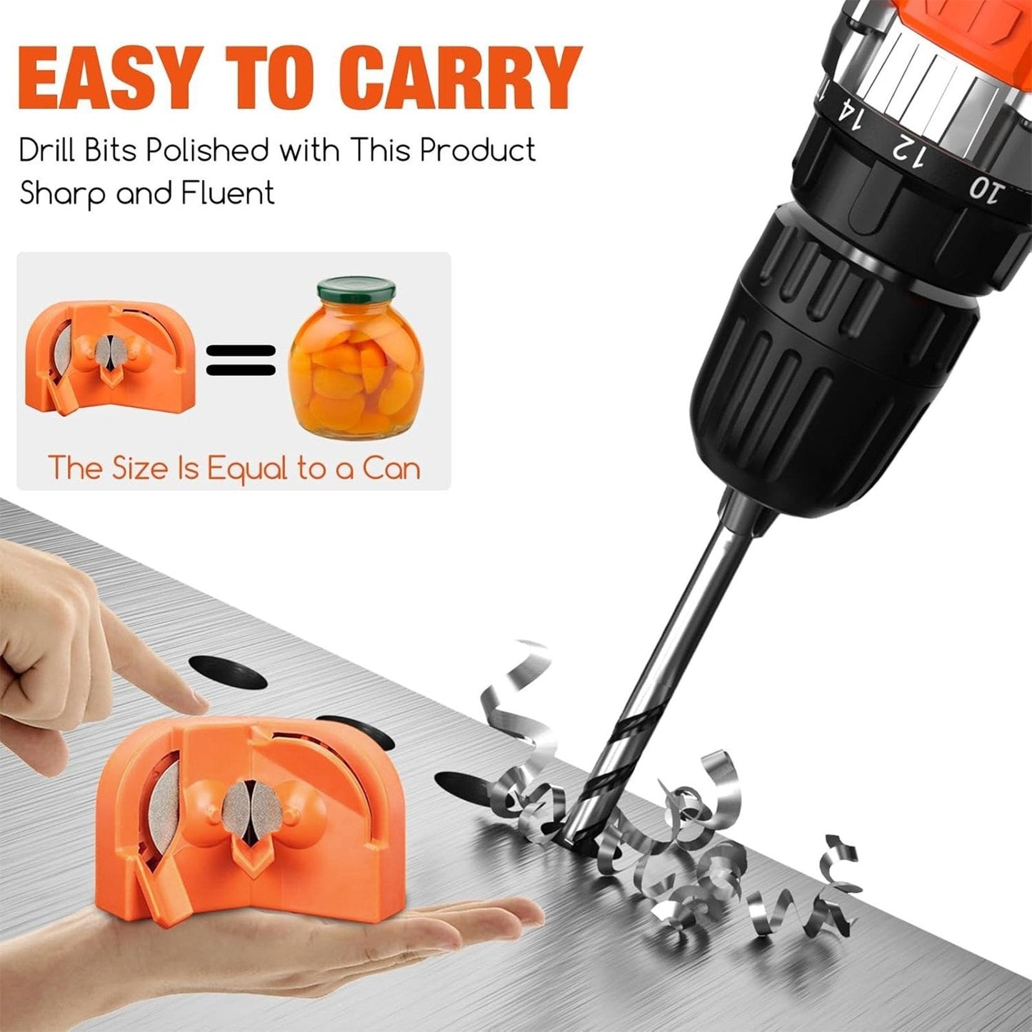 Többfunkciós fúróhegyező
