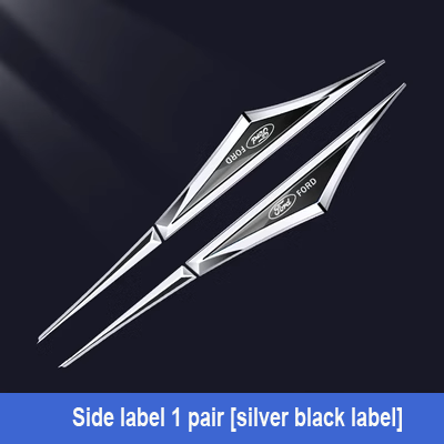 Kreatywne galwanizowane metalowe naklejki samochodowe✨2 szt.✨