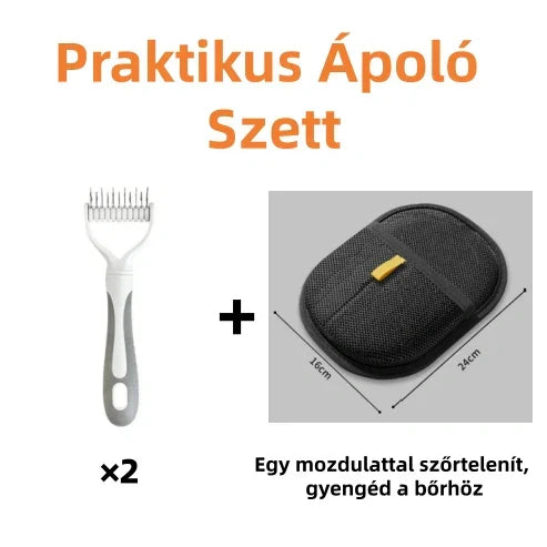🐾 Kétoldalas állatfésű – gyors és hatékony! ✨