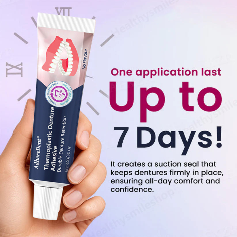（🔥Kup 1, a 1 dostaniesz gratis🔥）Termoplastyczny klej do protez AdhereDent, trwałe mocowanie protez
