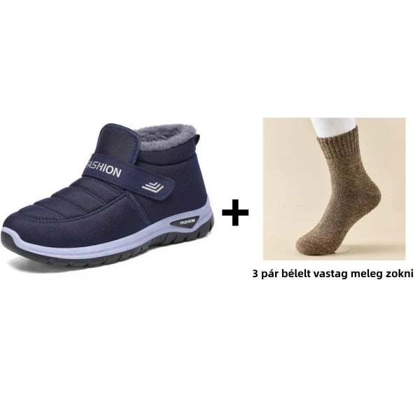 💫 Új termékek 50% OFF korlátozott ideig 🔥 Unisex, gyapjúval bélelt téli hócsizmák