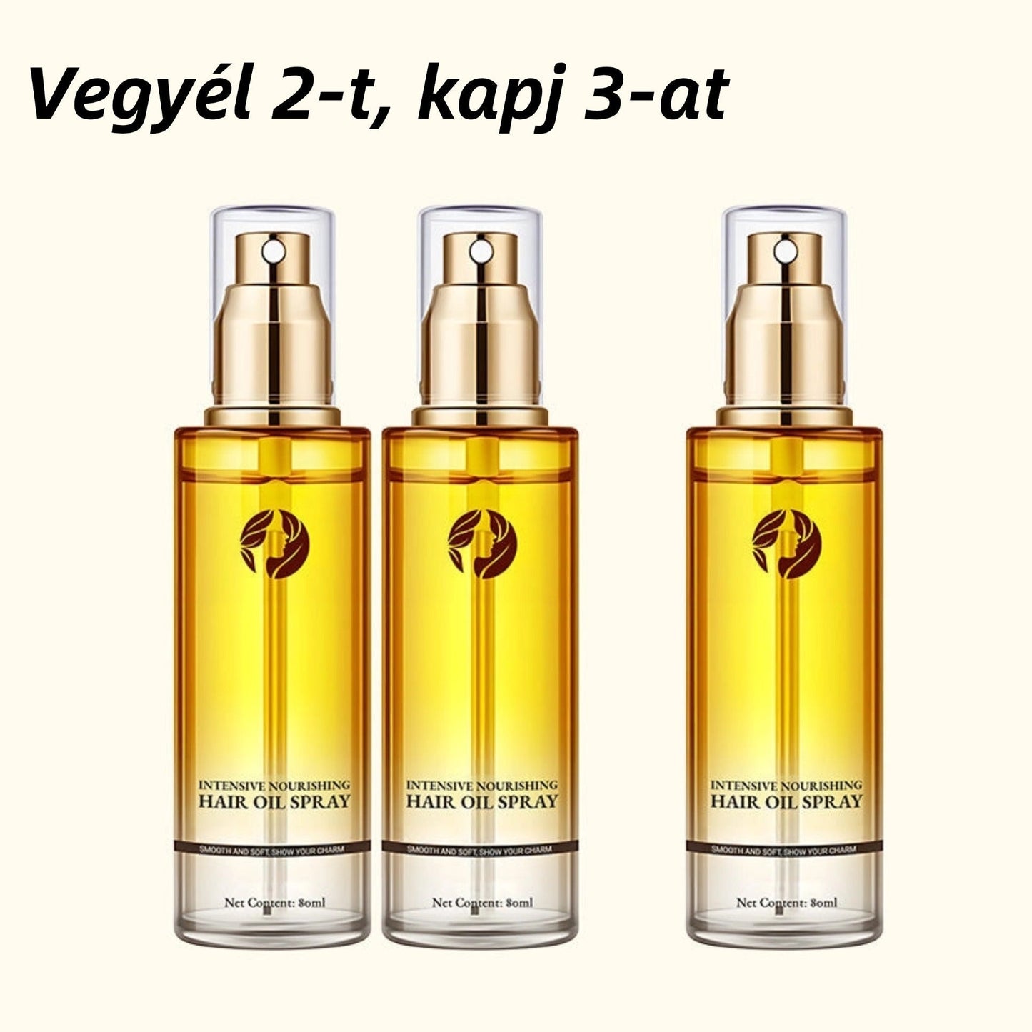 💁‍♀️✨Hajolaj-szérum spray göndör hajra ✨💆‍♀️Könnyű 3 az 1-ben kezelő spray