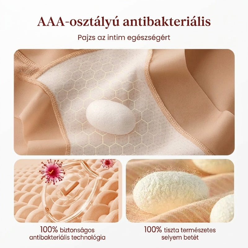 🌸 Érezze magát frissen és szárazon – Női légáteresztő rövidnadrág alsónemű – Utánvétes 💨