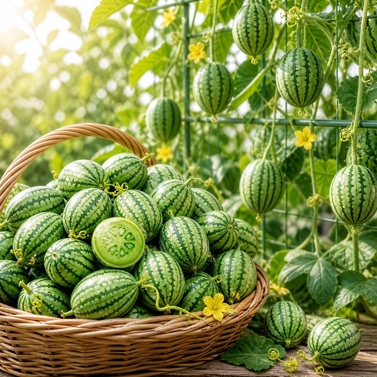 🍉Nevelj miniatűr görögdinnyemagokat otthon - aranyos, frissítő és könnyen termeszthető!
