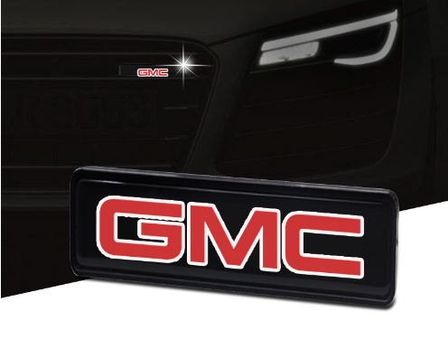 Gorąca wyprzedaż ✨50% zniżki ✨Stylowa, klimatyczna lampa LED z logo na środkową osłonę chłodnicy samochodu