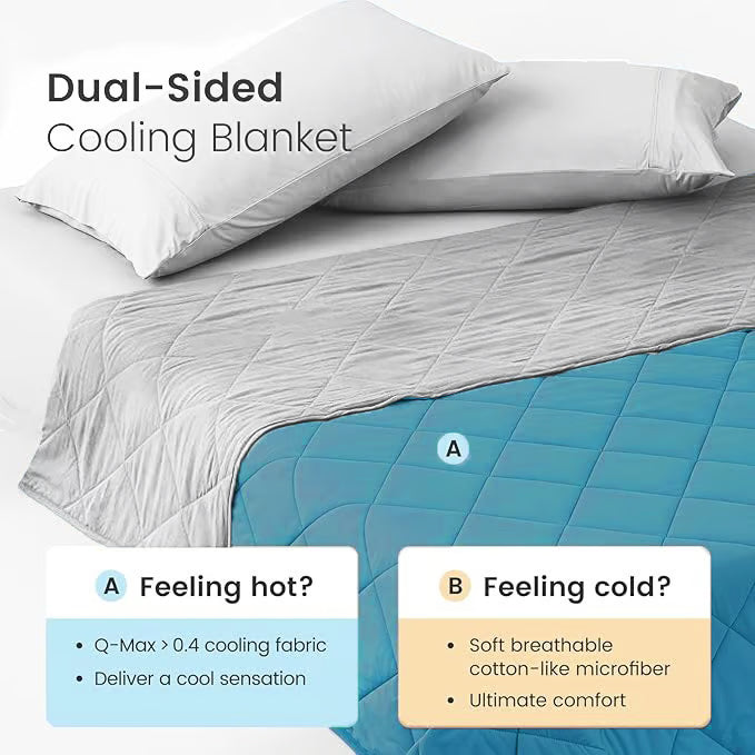 ❄️Breathable Nyomtatott mosható nyári hűsítő paplan💤