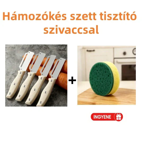 🔥1+1 ingyen🔪Többfunkciós konyhai hámozó - rozsdamentes acél