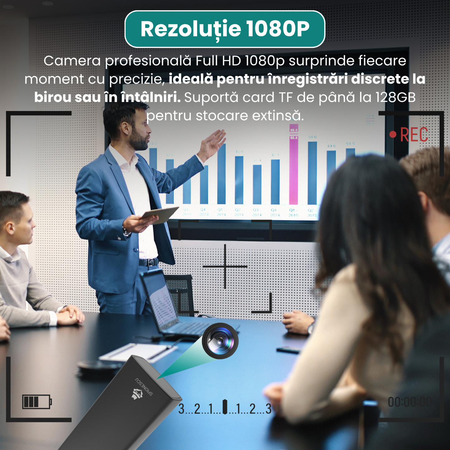 Zapalniczka z ukrytą kamerą, funkcją prawdziwego zapłonu elektrycznego, nagrywaniem wideo w jakości Full HD 1080p, wykrywaniem ruchu, nagrywaniem w pętli