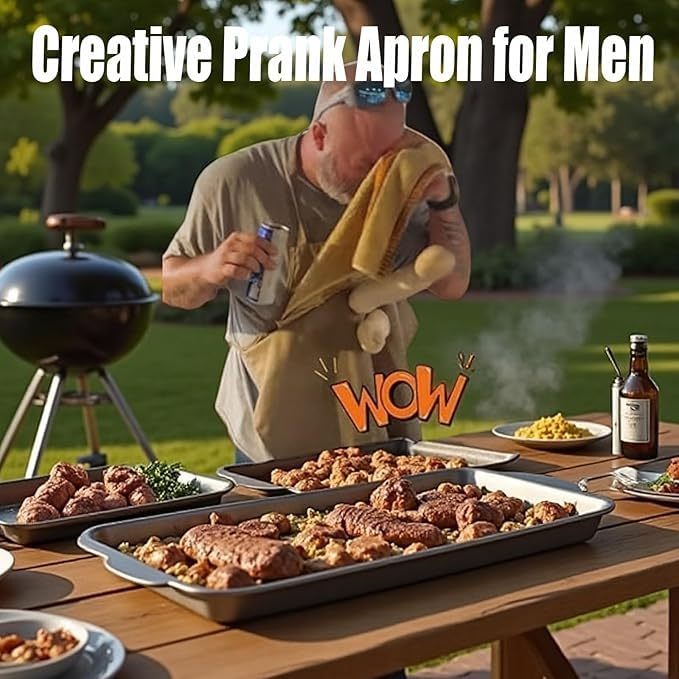 🔥 „Séffej” kötény – a BBQ ajándék, amire senki sem számított