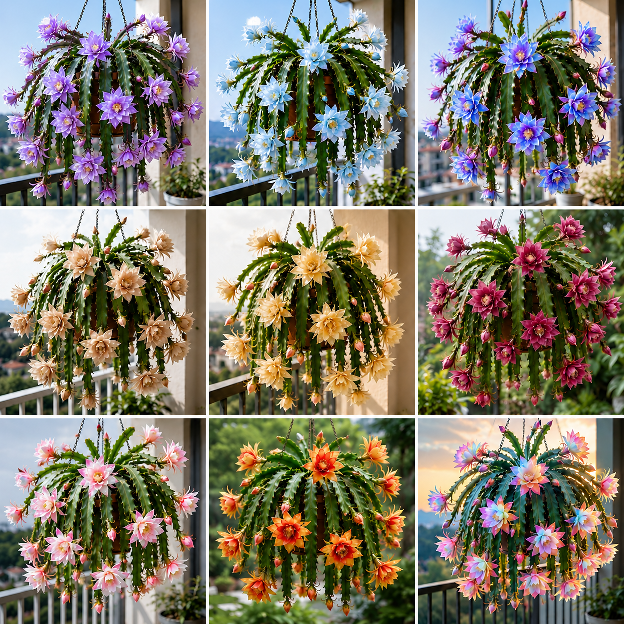 💫 Ritka Epiphyllum orchideakaktusz 🌸 A ritka virág, amelyet mindenki megcsodál