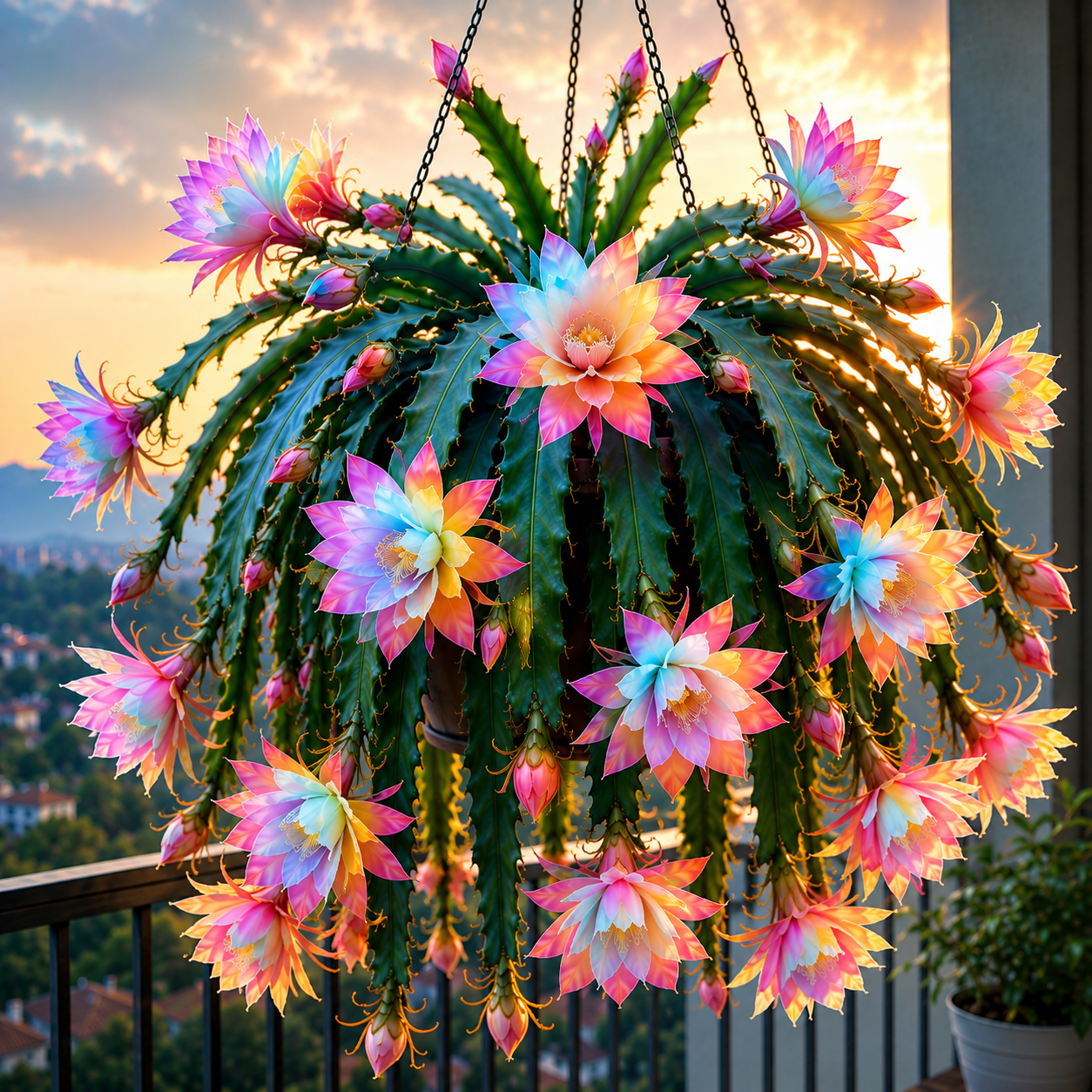 🌸 Ritka Epiphyllum orchideakaktusz – Lenyűgöző egzotikus virágok