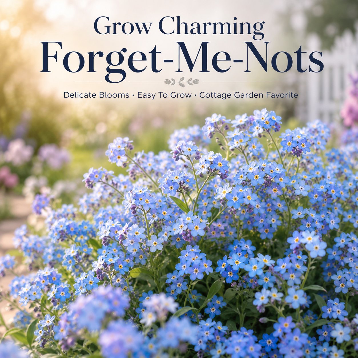 Blue Memory Nefelejcs magok – Minőségileg ellenőrzött Cottage Garden Blooms 🌿💙