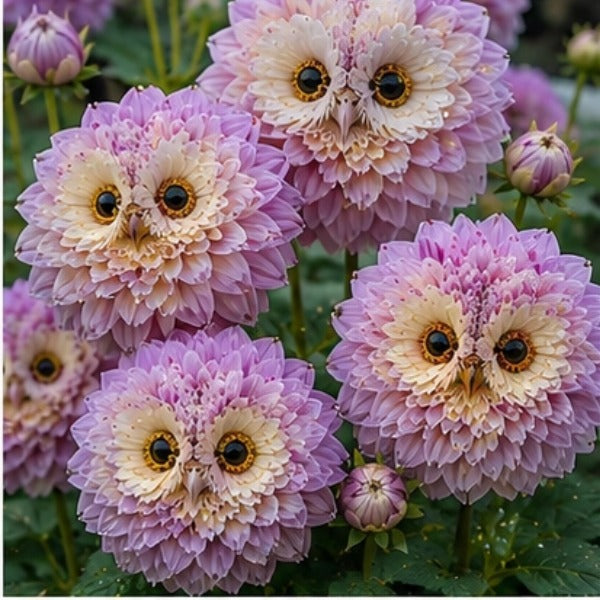 ✨ Varázslatos növények 🦉 Ismerd meg a bagolyszemű dália hagymáit