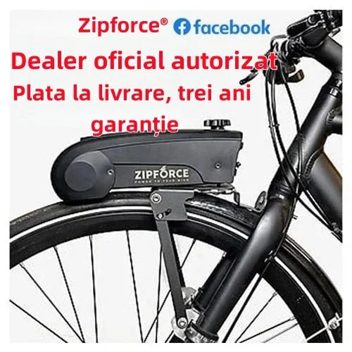 Silnik wspomagający jazdę na rowerze Zipforce – można go stosować zarówno na przednich, jak i tylnych kołach