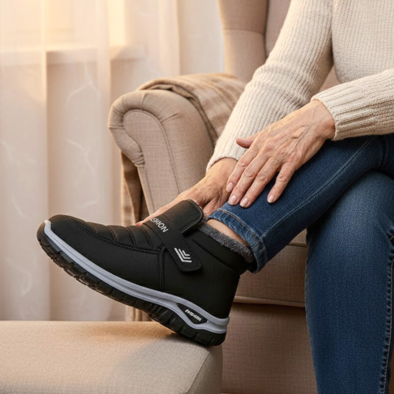 💫 Új termékek 50% OFF korlátozott ideig 🔥 Unisex, gyapjúval bélelt téli hócsizmák