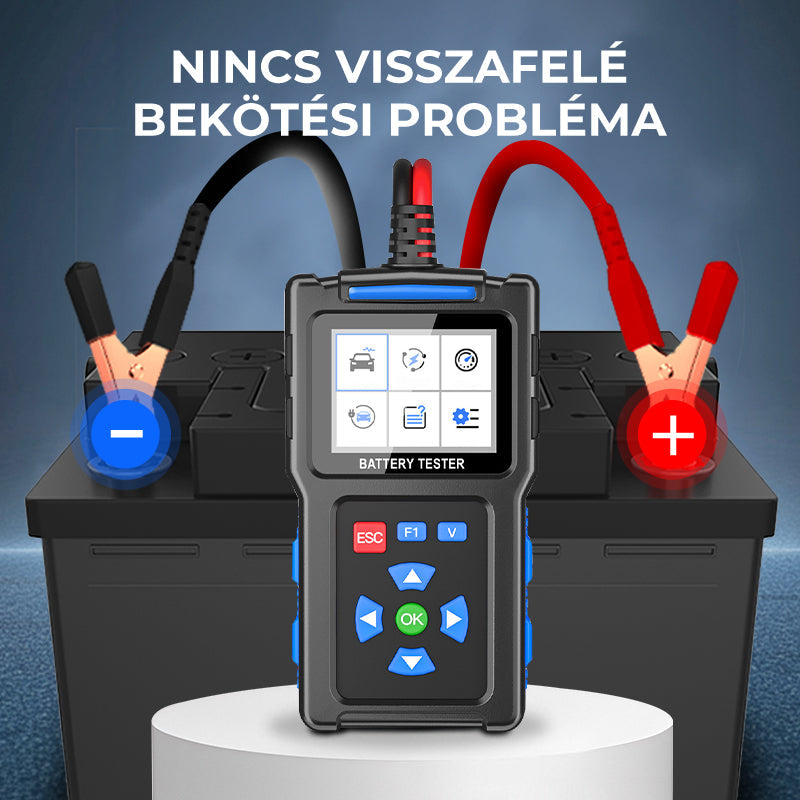 💥BT300 Autóakkumulátor-tesztelő 12 V-os terheléses tesztelő
