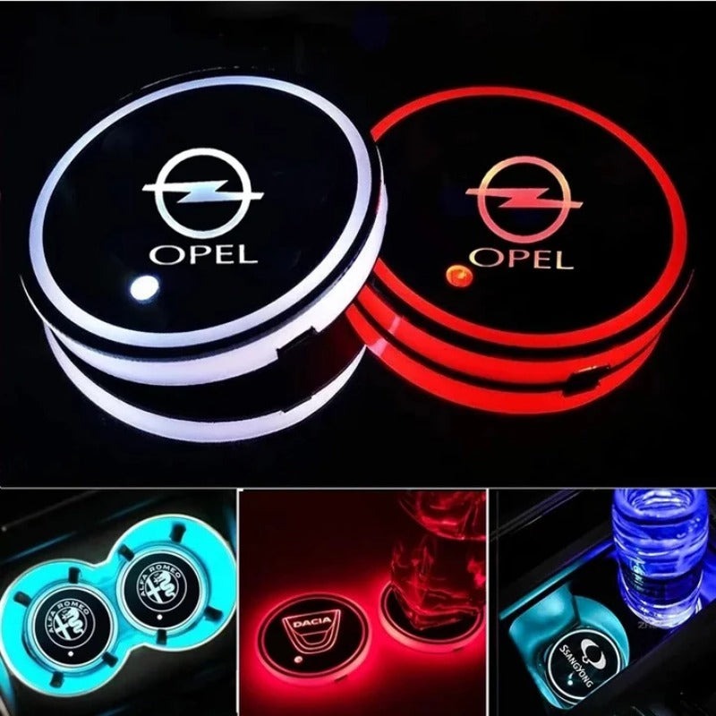 2 podstawki samochodowe LED